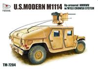 t-model U.S.Modern M1114 - Up-armored HMMWV w/M153 CROWSII System