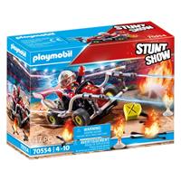 PLAYMOBIL 70554 Stuntshow Brandweerkart
