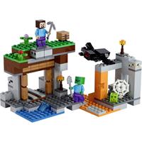 LEGO Konstruktionsspielsteine »Die verlassene Mine (21166), LEGO Minecraft™«, (248 St), Made in Europe