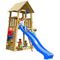 Blue rabbit Spielturm BELVEDERE mit Rutsche  1,20 m Blau DH198