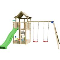 Blue rabbit Spielturm PAGODA mit Rutsche + Doppelschaukel   DH738