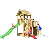 Blue rabbit Spielturm PENTHOUSE mit Rutsche 2,90 m + Babyrutsche + Kletternetz   DH272