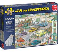 Jumbo Spiele Jumbo 20028 - Jan van Haasteren, Jumbo geht einkaufen, Comic-Puzzle, 1000 Teile