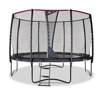 EXIT PeakPro ronde trampoline met veiligheidsnet (Diameter: 366 cm)
