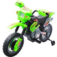 HOMCOM Elektrische kinderfiets Motorfiets - groen