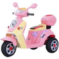 HOMCOM Elektrische kinderscooter - Roze