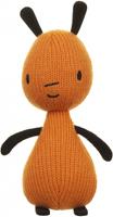 Bing knuffel Flop junior 20 cm wol oranje/zwart