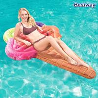 Bestway luchtbed Summer Flavors ijshoorn 188 x 125 cm vinyl