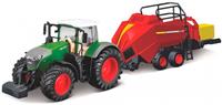 Bburago speelset tractor Fendt 1050 Vario junior groen/rood