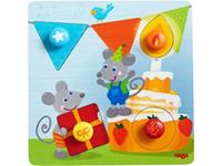 HABA Greifpuzzle Geburtstagsmäuse (Kinderpuzzle)