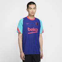 Nike FC Barcelona VaporKnit Strike Voetbaltop met korte mouwen voor heren - Blauw