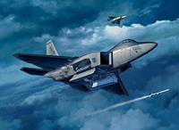 Lockheed Martin F-22A Raptor Revell Model Kit