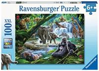 Ravensburger Jungle Dieren Puzzel (100 XXL stukjes)