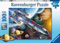Ravensburger Spieleverlag Ravensburger Kinderpuzzle 12939 - Mission im Weltall 100 Teile XXL - Puzzle für Kinder ab 6 Jahren
