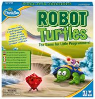 Ravensburger Spieleverlag Robot Turtles ein Kinderspiel bei dem Kinder ab 4 Jahre mit Spaß und spielerisch erstes Programmieren lernen.