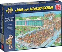 Jumbo legpuzzel Jan van Haasteren Bomvol Bad 2000 stukjes