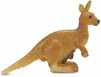 Safari speelset Good Luck Minis kangoeroes 2,5 cm bruin 192 delig