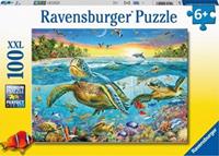 Ravensburger Zeeschildpadden Puzzel (100 XXL stukjes)