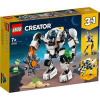 Lego Creator 31115  3in1 Ruimtemijnbouw-mecha