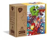 Clementoni GmbH Clementoni Puzzle Play for Future - Marvel Superhelden