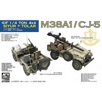 AFV-Club IDF 1/4 Ton 4x4 SIYUR and TOLAR M38A1/CJ-5