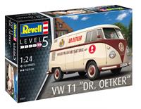 Revell bouwpakket VW T1 "Dr. Oetker" 18 cm beige 124 delig