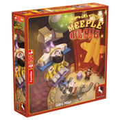 Pegasus Spiele Pegasus 57022G - Meeple Circus, Familienspiel, Brettspiel, Strategiespiel