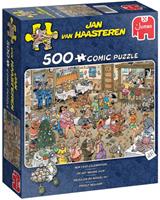 Jumbo legpuzzel Jan van Haasteren Op Het Nieuwe Jaar 500 stukjes