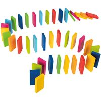 Houten Domino Regenboog,