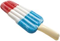 Intex luchtbed Ice Pop 190 x 76 cm pvc rood/wit/blauw/beige