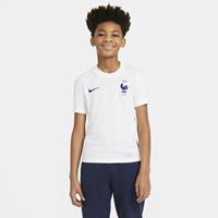 Nike FFF 2020 Stadium Uit Voetbalshirt voor kids - Wit