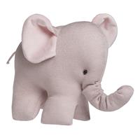 Babys Only Baby's Only Knuffelolifant Sparkle Zilver - Roze Mêlee