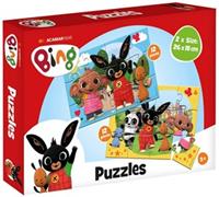 Bambolino Toys Bing Puzzel (2 x 12 stukjes)