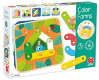 Jumbo 53474 - Farbformen, Color Forms, Lernspiel, Farben, Formen