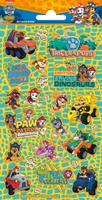 Globos Nordic Stickerbogen "Paw Patrol Dino Rescue" mit 24 Stickern