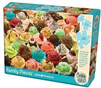 Cobble Hill Familie puzzle 350 Teile - More Ice Cream