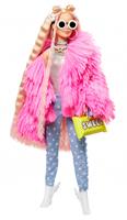 Barbie tienerpop Extra Unicorn-pig roze 2-delig