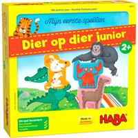 Haba bordspel Mijn eerste spellen - Dier op dier junior (NL)
