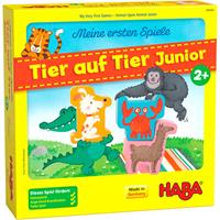 HABA Sales GmbH & Co. KG Meine ersten Spiele, Tier auf Tier Junior (Kinderspiel)