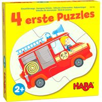 HABA Sales GmbH & Co. KG 4 erste Puzzles, Einsatzfahrzeuge (Kinderpuzzle)