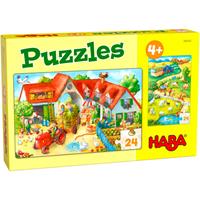 HABA Sales GmbH & Co. KG Puzzles Bauernhof (Kinderpuzzle)