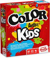 Shuffle kaartspel Color Addict Kids 12.5 x 11.5 x 4.5 cm karton rood
