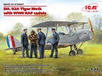 ICM DH. 82A Tiger Moth with WWII RAF cadets