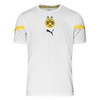 PUMA Dortmund Trainingsshirt Pre Match - Wit/Geel