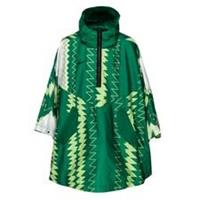 Nike Nigeria NSW Regenjas Poncho - Groen/Geel/Grijs/Zwart