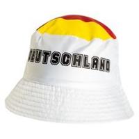 Merchandise Duitsland Bucket Hat - Wit/Geel/Rood/Zwart