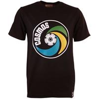 Sportus.nl TOFFS - New York Cosmos Vintage Logo T-Shirt - Zwart