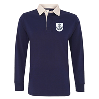 Sportus.nl Rugby Vintage - Schotland Retro Rugby Shirt 1970's - Navy