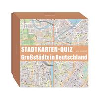 Ars vivendi Stadtkarten-Quiz Großstädte in Deutschland