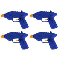 Summertime 10x Waterpistool/waterpistolen blauw 16,5 cm -